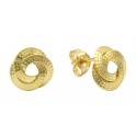 8MM KNOT STUD EARRINGS 