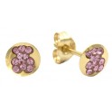 5,5MM ENAMELED DUCK STUD EARRINGS  