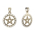 16MM STAR OF DAVID PENDANT         