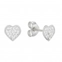 5MM HEART STUD EARRINGS RESIN CRYSTAL      