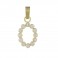 COLGANTE GARRAS 1.5MM OVAL