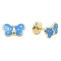 ENAMEL BUTTERFLY