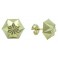 DIAMOND CUT STUD EARRINGS