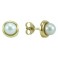 ROUND SHAPED STUD EARRING CULTURED PEARL 4MM